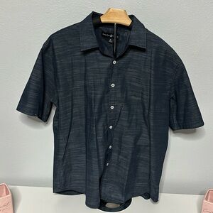 Beverly Hills Polo Club short sleeve button down size XL